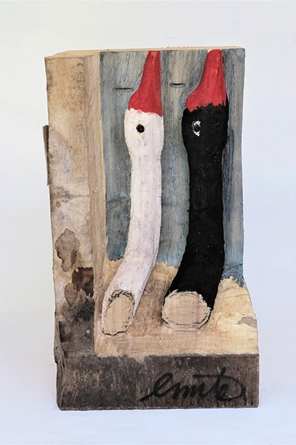 Stilleven twee zwanen